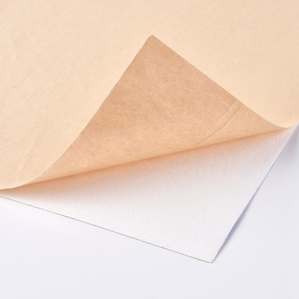 PU Leather Fabric sheet Self-adhesive Fabric Rectangle Cloud Pattern Orange Red 30x20x0.1cm