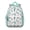 Greenish-blue-1, variant on Backpack Showcasing Tropical Flamingo Paradise Artwork with Large Capacity Compartments for Electronics, Documents and Daily Essentials