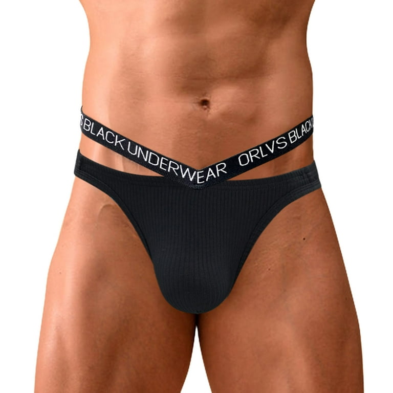 adviicd Compression Underwear For Men Cotton Boxer Briefs For Men Men's Low  Rise Briefs Breathable Bikini Soft Stretchy Underwear Black L 