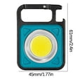 thumbnail image 2 of karymi Rechargeable COB Portable LED Work Keychain for Outdoor Emergency Camping Running Hiking Supplies Gifts for Women, 2 of 3