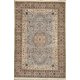 thumbnail image 1 of Alfombrilla Azul Anudada a Mano 4'x6' Noble House TD411, 1 of 2