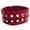 Red, variant on Punk Style Stretch Headband with Grom Met Studs Breathable Elastic Hair Band for Women Men Lightweight Daily Wear Barrette Accessories,9.06×2.56inch,Red