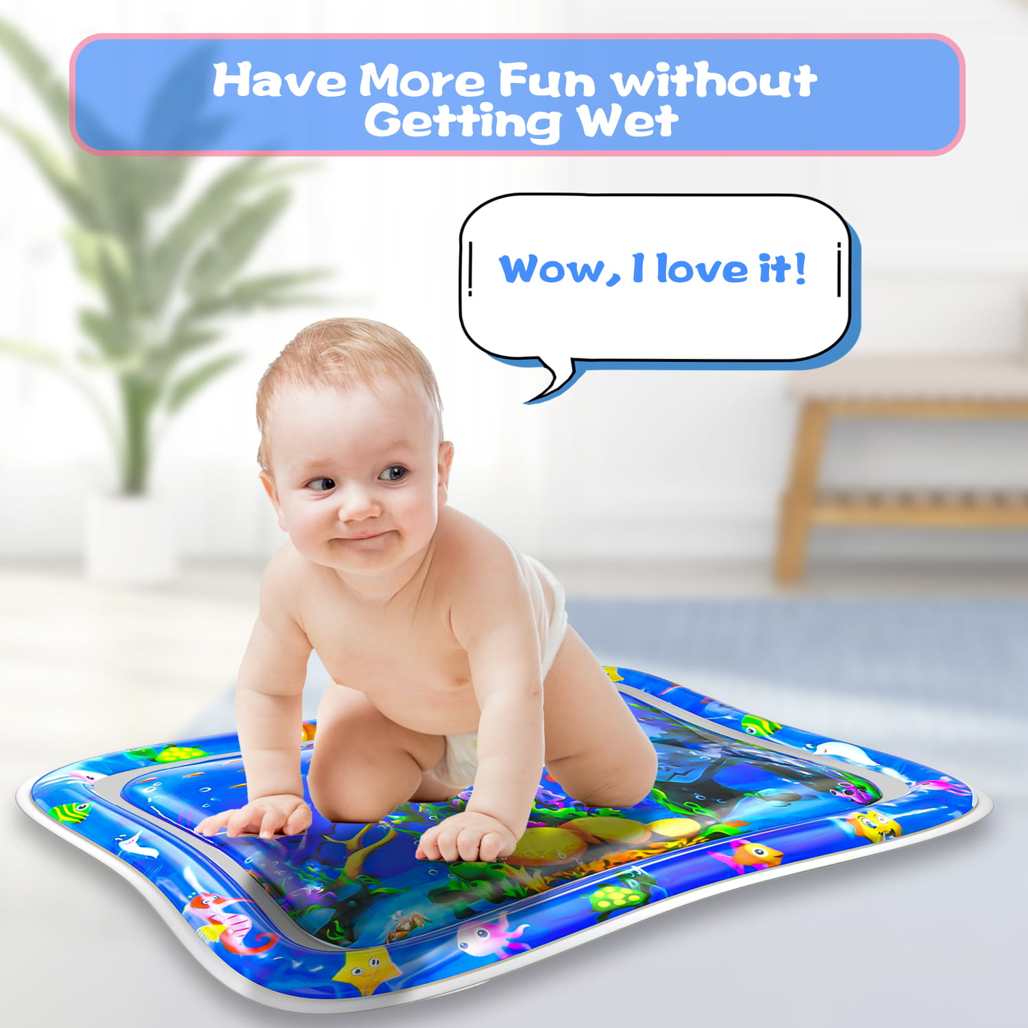 Tummy Time Baby Water Mat – Joyjoz
