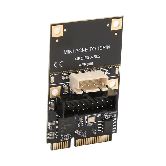 MINIPCI Eto US Front Expansion Card,Mini PCIE to USB3.2 Mini PCI Eto US Adapter Mini PCI Eto US Pin Expansion Card Next-Gen Design