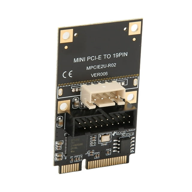 MINIPCI Eto US Front Expansion Card,Mini PCIE to USB3.2 Mini PCI Eto US Adapter Mini PCI Eto US Pin Expansion Card Next-Gen Design