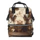 thumbnail image 1 of Easygdp Butterfly Cow Barrel para Bolsa de Bebé de Gran Capacidad con Múltiples Bolsillos, Bolsa de Pañales para Padres, Bolsa de Viaje Organizada y Elegante, 1 of 6