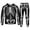 Black&1080, variant on Halloween Mens Sweatsuit 2 Peice Sets Hallowmas Men's Jogging Tracksuit Set Skeleton Graphic Pullover Hoodies Pants Athletic Sweat Suit for Men