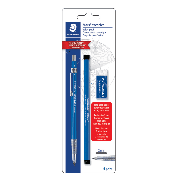 Comes in Cardboard Case 700 03 0.3mm Tip Staedtler Mars Matic Professional Tubular Tip Pen for Paper Drawing 