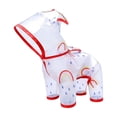 thumbnail image 2 of EGNMCR Four Legged Waterproof Ample Coverage Raincoat For Dogs Suitable For Small To Medium Sized Pet In Rainy Or Snowys Weather Polyester pets raincoat, 2 of 6