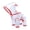 Red L, variant on Red L Four Legged Waterproof Dog Raincoat For Rainy Snowy Weather Ample Coverage L