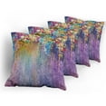 thumbnail image 5 of Ambesonne Floral Throw Pillow Cover 4 Pack, Ivy Blooming Flowers Herbs, 16", Multicolor, 5 of 7