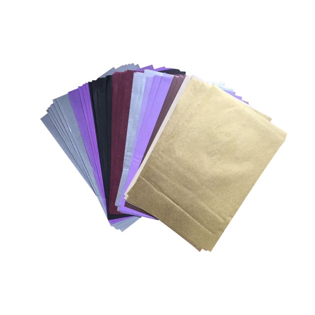 Matsuzay Papeles de regalo A5, embalaje de impresión Multicolor, papel de embalaje de regalo DIY plegable, bolsa de papel Kraft, recuerdo de boda, Almacenamiento y organización del hogar Yukong Matsuzay HA001441-04