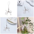 thumbnail image 2 of BQBQERT Fashion Bowknot Star Phone Chain Alloy Bow Pendant Keychain Phone Lanyard Cellphone Hanging Rope for Women Bag Jewelry, 2 of 9