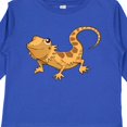 thumbnail image 4 of Inktastic Cute Smiling Bearded Dragon Boys or Girls Long Sleeve Toddler T-Shirt, 4 of 5