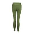 thumbnail image 6 of FUNUONY Women's Leggings High Waist Yoga Pants No See Through Soft Workout Gym Pants, Tummy Control Sports Training Pant for Women Running Cycling Yoga Leggings Yoga Fitness Tights Pants Green S, 6 of 6