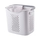 thumbnail image 4 of Cesta de lavandería portátil Macarena Cesto de la ropa Diseño hueco Blanco S y L, 4 of 8