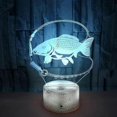 thumbnail image 1 of 3D Night Light with Cyberpunk Art and Futuristic Design, Visually Impactful, LED Light Source, Ideal for Home Decoration and Gift(Crack), 1 of 5