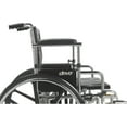 thumbnail image 2 of Sentra Extra Heavy Duty Wheelchair, Detachable Adjustable Height Desk Arms, Swing away Footrests, 24" Seat, 2 of 2