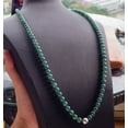 thumbnail image 2 of Certified Icy Green Burma Natural A JADE Jadeite Bead Beads Necklace 27 inches 657076 TN, 2 of 11