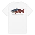 thumbnail image 3 of Back Print, Largemouth Bass American 250th Shirt, Fishing 4th of July Shirt, 1776 2026 Patriotic Fish Tee, Fisherman Gift, 3 of 4