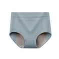 thumbnail image 4 of Panties for Women,High Coverage Womens Underwear Medium Rise Full Briefs Plus Size Menstrual Leakproof Sanitary Panties For Heavy Days,Womens Underwear,Blue,4XL, 4 of 4