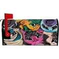 thumbnail image 5 of Coolnut Mailbox Covers Magnetic Oversize Portrait of Many Pugs Seasonal Mail Wraps for Home Outdoor Decor, 25.4"x20.78", 5 of 5
