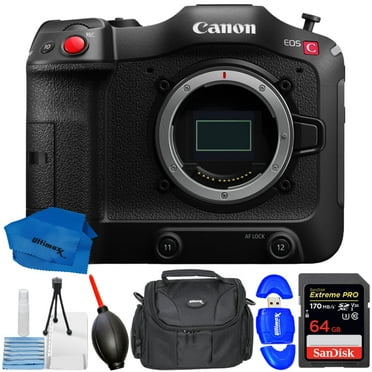 Canon EOS C70 Cinema Camera (RF Lens Mount) - 7PC Accessory Bundle