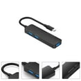 thumbnail image 6 of MLINS USB Hub with USBC Transfer for Computer Use Black ABS Material Ultrahighspeed Standard Interface Compact and Portable 1pc, 6 of 6