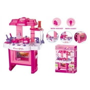 PlayWorld Kitchen Connection 24 Deluxe Beauty Kitchen Appliance Cooking Play Set With Lights & Sound