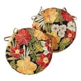thumbnail image 2 of Greendale Home Fashions Outdoor 18'' x 18'' Round Seat Pad, Set of 2, Rust, 2 of 71
