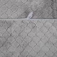 thumbnail image 6 of NC Fashion 2 Piece Grid Microfiber Bath Towel Set, Gray, 6 of 6