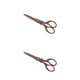 thumbnail image 3 of Riwesomey Tijeras de moda y duraderas para proyectos de costura y bordado Tijeras de bordado Fácil de cortar orejas de trigo Té Té cortado de oreja de trigo 2Conjunto, 3 of 6
