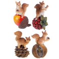 thumbnail image 1 of 4pcs Adorable Resin Squirrel Model Garden Decor Animal Shape Garden Decor, 1 of 4