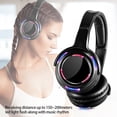 thumbnail image 3 of Auriculares inalámbricos Silent Disco LED con luz intermitente AYVVPII, 3 of 9