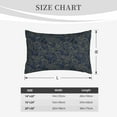 thumbnail image 6 of Bixox Golden Peonies Printed Pillow Protector,Super Soft Ideal for Home,Guests,Rentals - 14"x20", 6 of 8