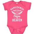 thumbnail image 3 of Inktastic Handpicked for Earth by My Nana in Heaven with Angel Wings Boys or Girls Baby Bodysuit, 3 of 5