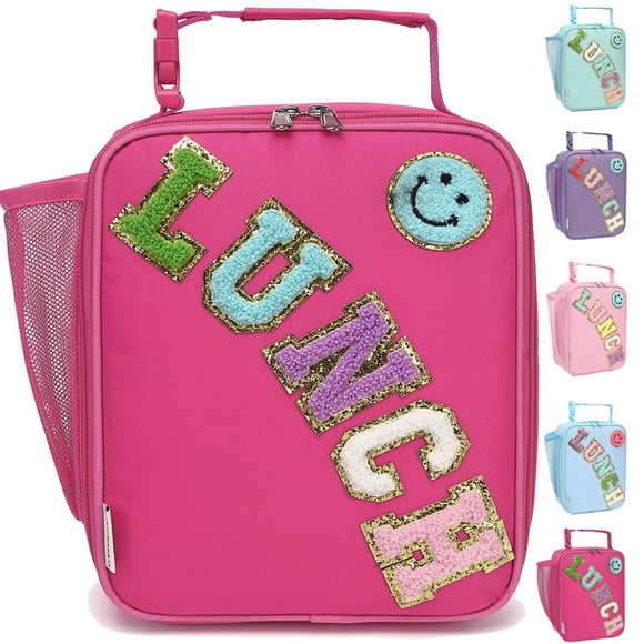 Bolsa Térmica para Almuerzo GYEUKHAM para Mujeres, Niñas y Adolescentes en Rojo Rosado
