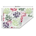 thumbnail image 3 of PUREYAH Table Placemats Set of 6 PCS , Washable Heat Resistant Colorful Ink Flowers Table Decorations Placemats for Dining Room Kitchen, 3 of 6