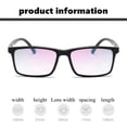 thumbnail image 3 of Reading Glasses with Double Lens Anti Blue Light Filter Clear Vision Readers for Eye Strain Relief Lightweight, 3 of 5