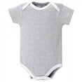 thumbnail image 3 of Hudson Baby Cotton Bodysuits 6pk, Star And Moon, 12-18 Months, 3 of 7