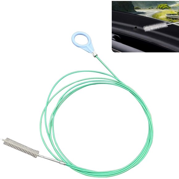 shiyou-118 Inch Car Sunroof Drain Hole Unclogger, Flexible Drain Brush for Plugging, Unblocking, and Cleaning of Drainage Pipes, Sewers, and Windshields