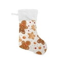 thumbnail image 5 of Gingerbread Man Cookies Christmas Stockings Xmas Stocking for Family Holiday Season Party Decorations, 5 of 8