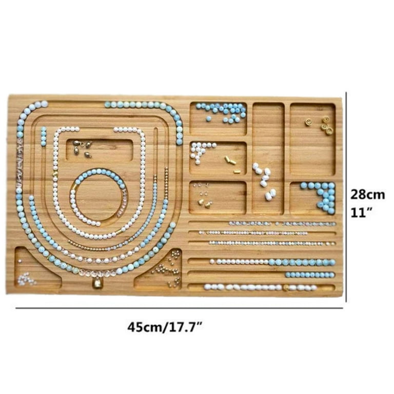 DoreenBeads. Plastic Beading Tray Bead Trays Stringing Jewelry Design Board  Rectangle