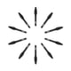 thumbnail image 1 of Plumilla Huion PN01 10 piezas de repuesto para bolígrafos de tableta gráfica, bolígrafos de alta calidad resistente al desgaste para Huion PEN68 / PEN80 Huion Plumilla, 1 of 7