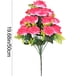 thumbnail image 3 of Ramo de flores artificiales realistas para decoración del hogar., 3 of 7