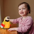 thumbnail image 3 of KAKOWELY Juguete de loro parlante con alas móviles, loro de peluche, juguete educativo para niños, juguete electrónico de peluche, juguete interactivo de peluche., 3 of 5