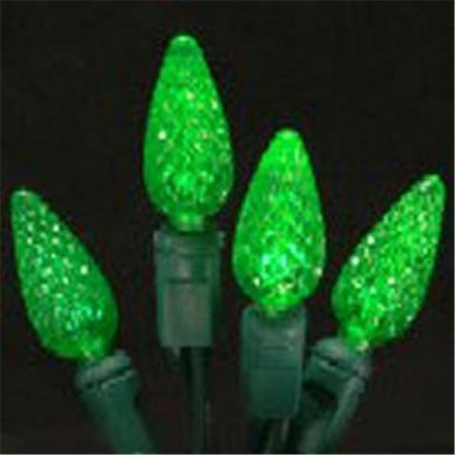 Reinders 20614R-B C6 LED Light Strands - Green Full Wave