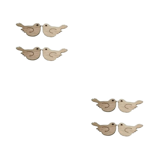 Yuarrent 100 piezas de piezas de suministros de adorno arte animales en forma de encanto en blanco fiesta Scrapbooking álbum de fotos fabricación Type1 NO1 Yuarrent CBP498754