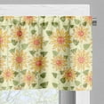 thumbnail image 5 of Ambesonne Sunflower Valance & Curtain, Patchwork Style Art, 55"x24", Olive Green Orange, 5 of 6