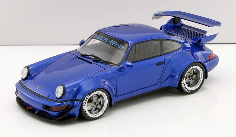 Porsche 911 RWB (964) in Blue 1:18 Scale by GT Spirit